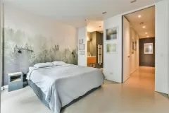 Gietvloer-slaapkamer